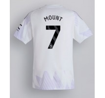Manchester United Mason Mount #7 Koszulka Wyjazdowa 2025-26 Krótki Rękaw